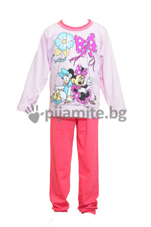   Изчерпан Детска пижама, дълъг ръкав Minnie Mouse (3-8г.)